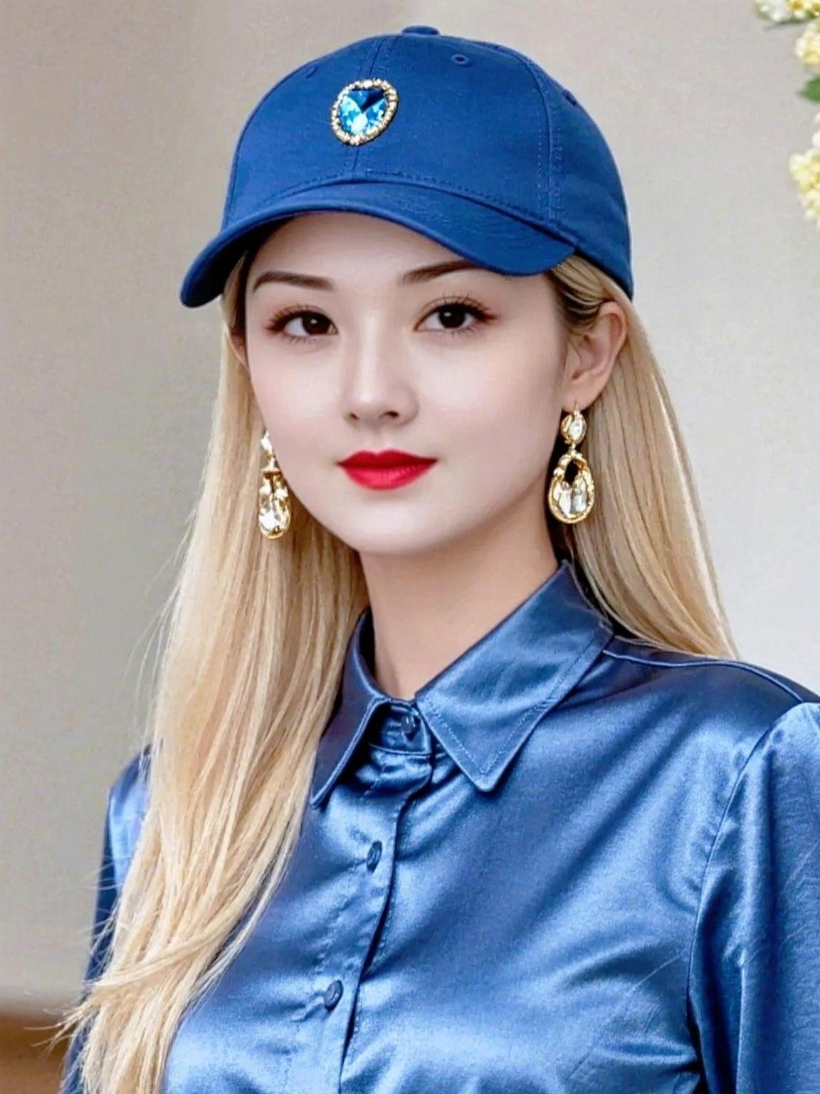 AI蓝调时尚大片抖音ai创作 抖音玩法合伙人计划 穿搭 高级感穿搭