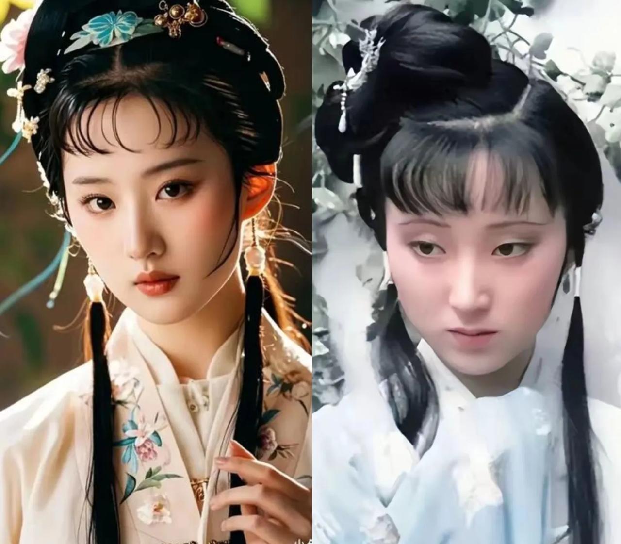 还是刘亦菲扮演黛玉个人比较合适。
颜值，大家闺秀气质，书卷气，刘亦菲和陈晓旭比，
