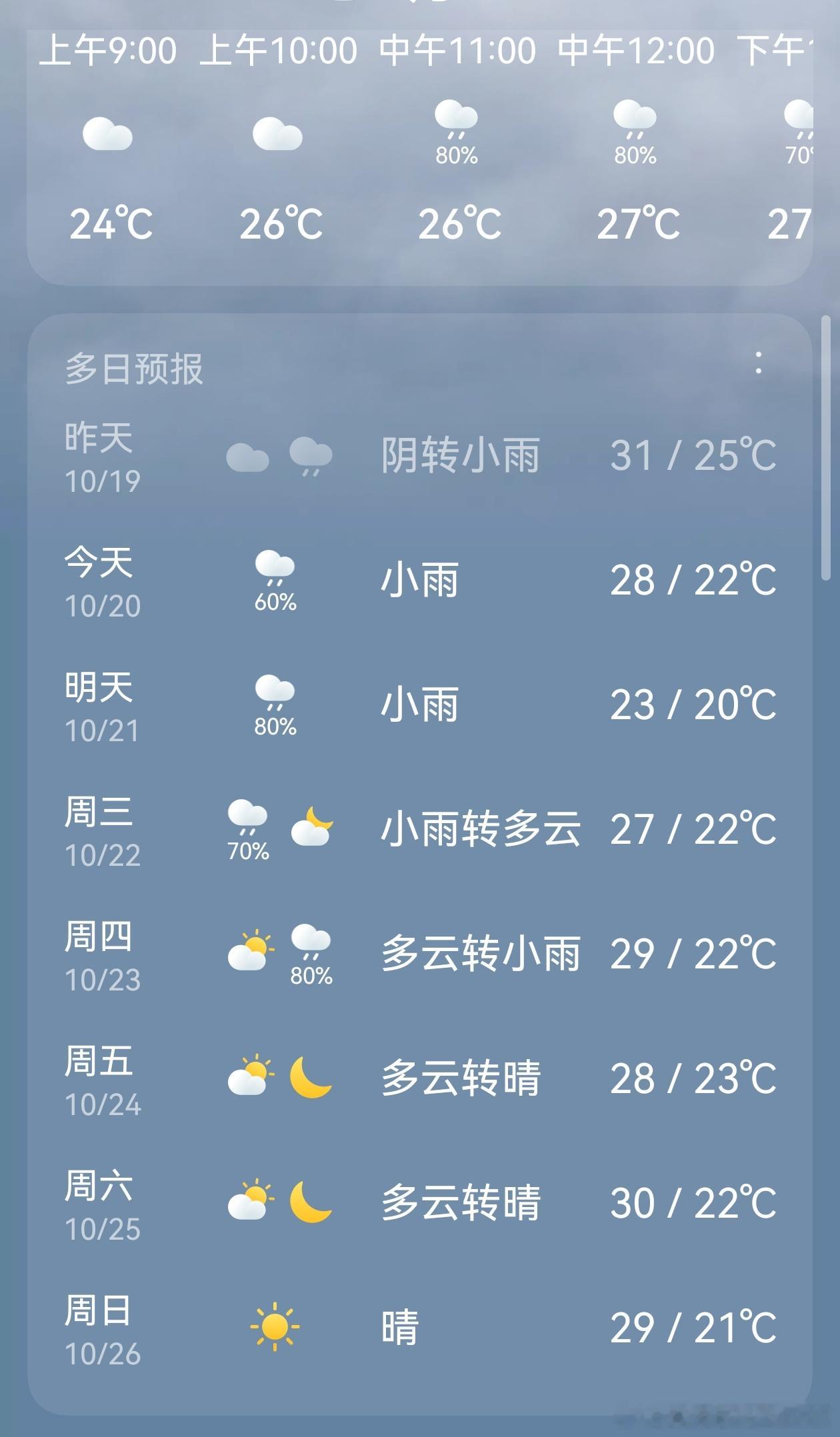 一夜入秋 ​​​