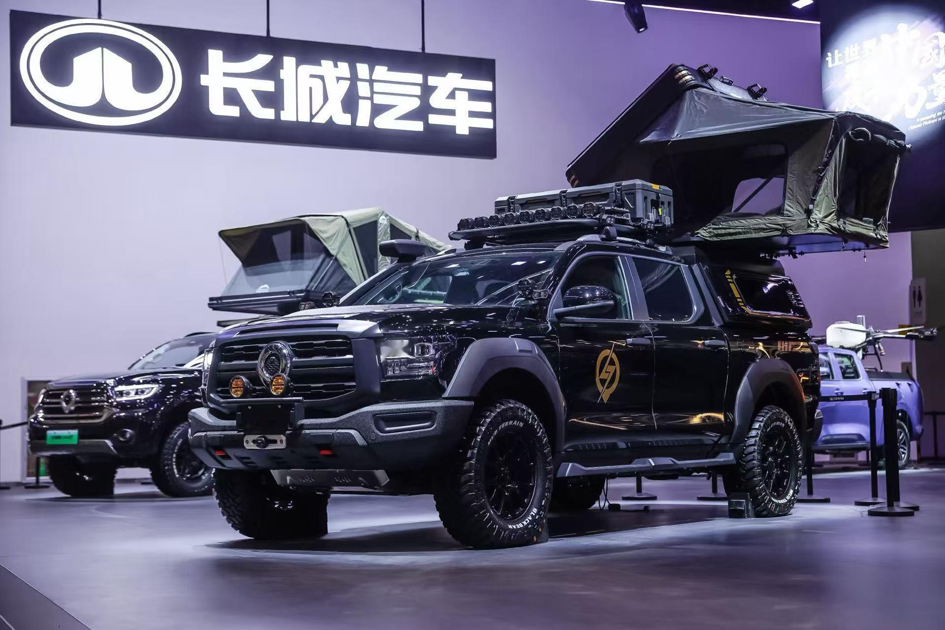 长城炮联合览众房车、“中国钓王”天元邓刚打造的山海炮Hi4-T钓鱼共创版重磅亮相