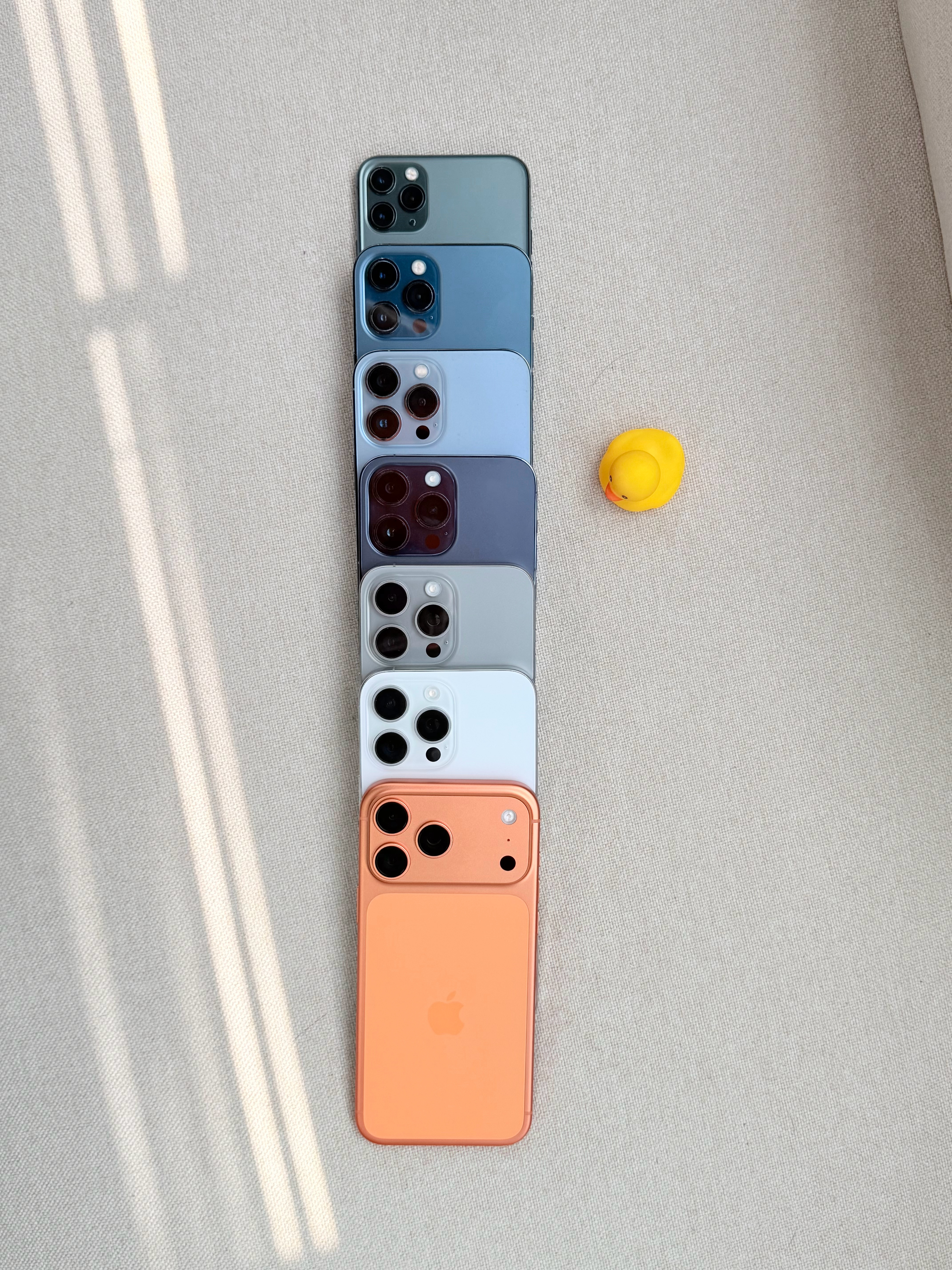 从iPhone 11 Pro Max 到iPhone 17 Pro Max ，你