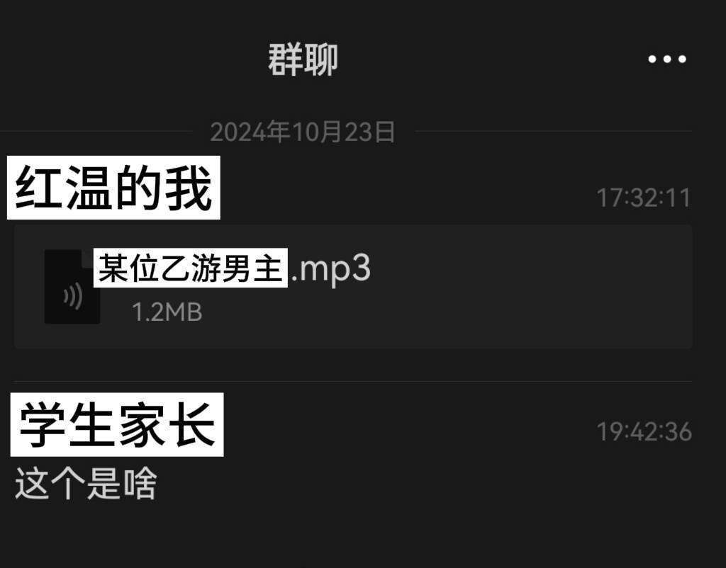 隔了半个月才发现录音作业发错成乙游男主的电话录音我是一个倒霉的晚托老师，主要带的