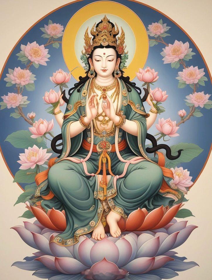 遇见文殊菩萨，不要无视，许个愿真的很灵 ​​​