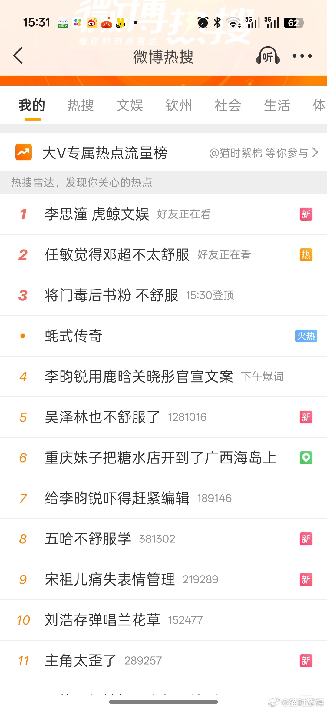 五哈不舒服学这个不舒服梗已经传遍娱乐圈了吗？这几天都有好几个热搜了 