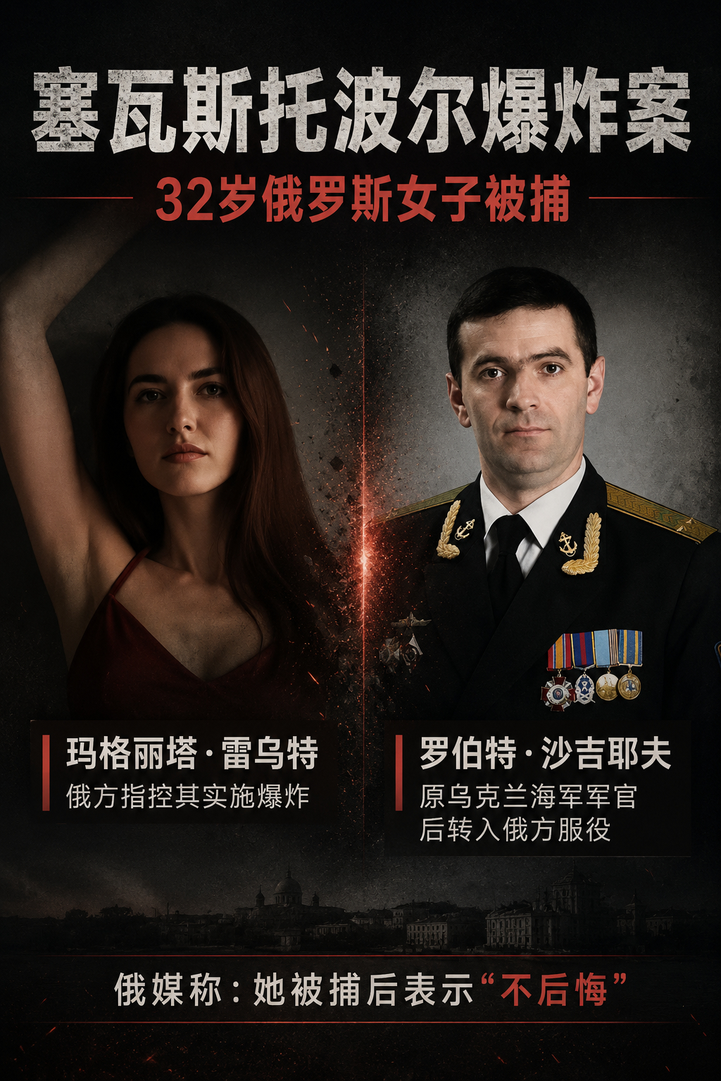 8月13日，塞瓦斯托波尔发生一起爆炸事件。一名俄罗斯国防部军人在斯托列托夫斯基大