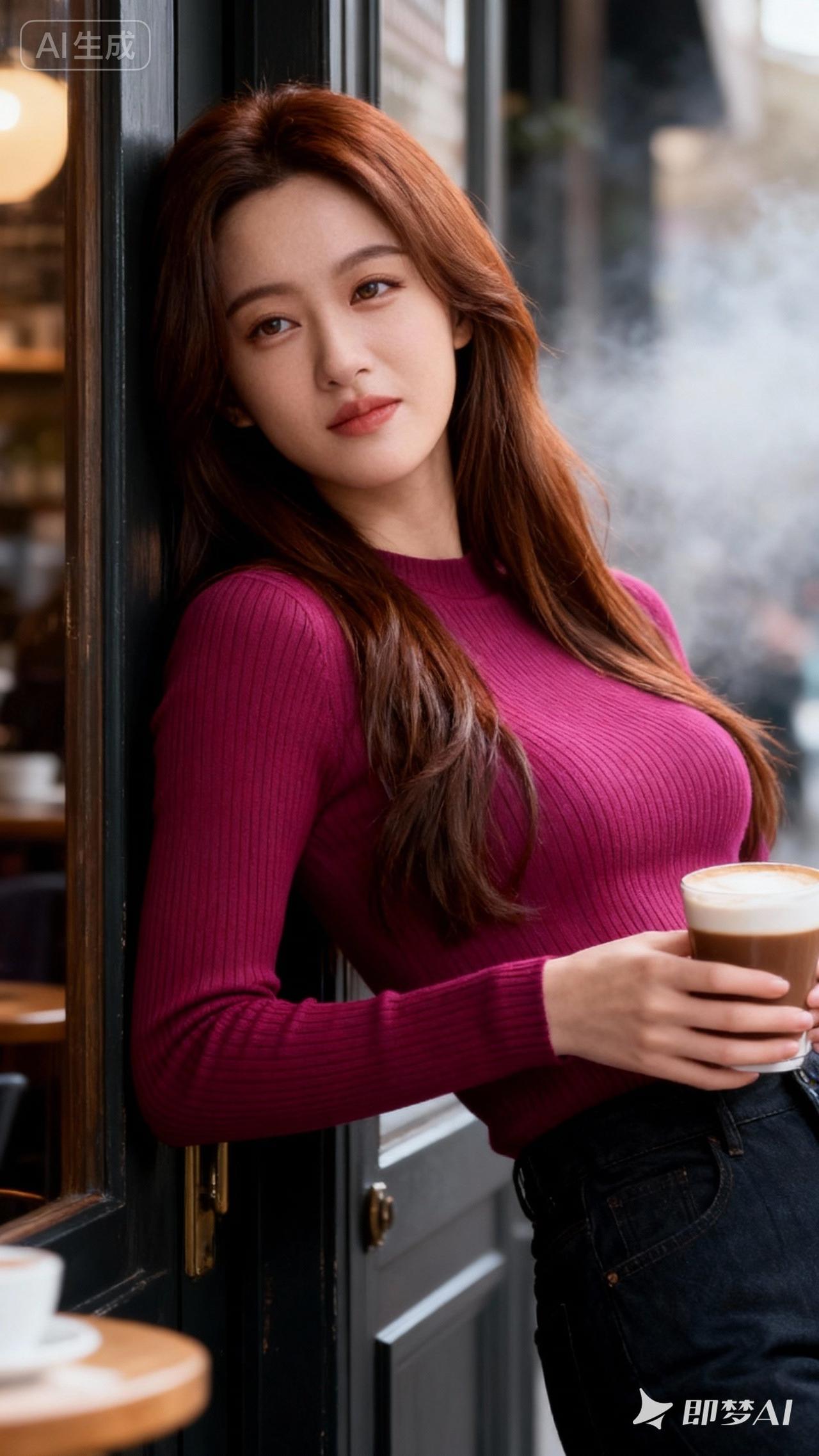 在咖啡馆的午后，享受一杯暖心的咖啡，与时光慢慢邂逅。🌟📸