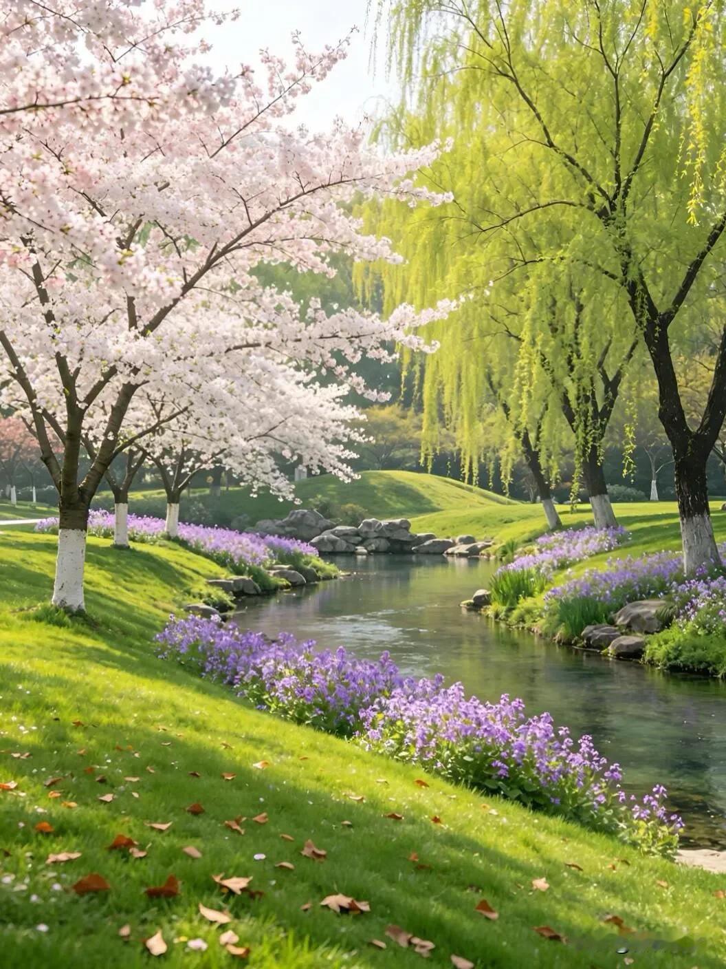 春风有信，花开有期，所有美好都正在奔赴而来。