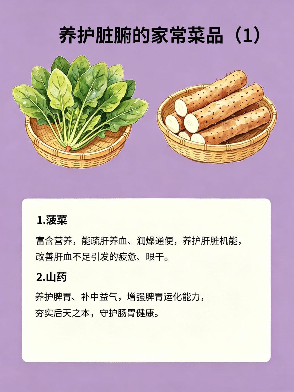 家常菜品藏学问，每天吃一点养护脏腑
养生不用追求名贵药膳，日常餐桌上的普通小菜，