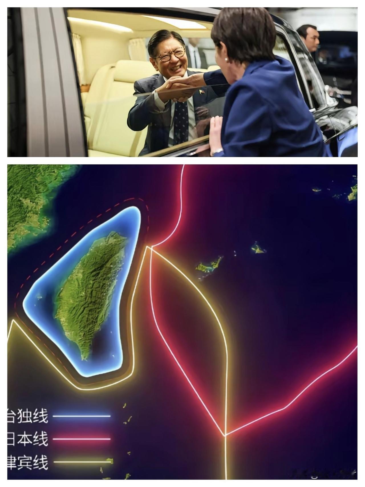 台独线！日本线！菲律宾线！纸上谈兵有啥用？如果日本和菲律宾胆敢越红线一步试试看？