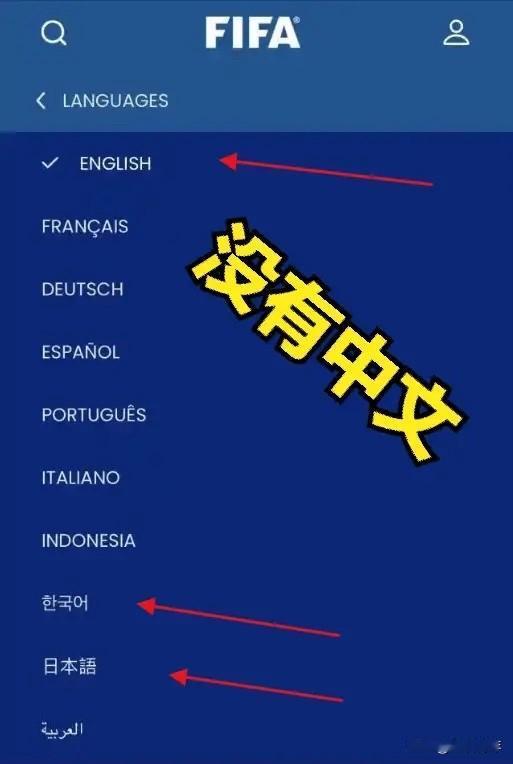 8种语言！唯独没有中文！5月10日国际足联官网突然更新，一个细节让所有中国人瞬间