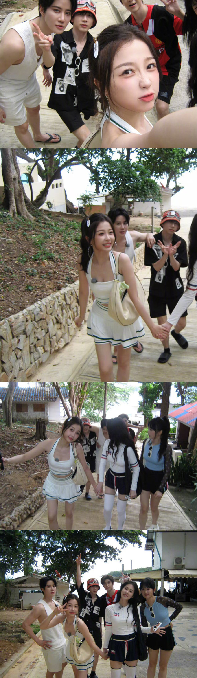 虞书欣何与mike团综合照 mike拍的虞书欣何与 哇哦！好多美照哇！！！哈哈哈