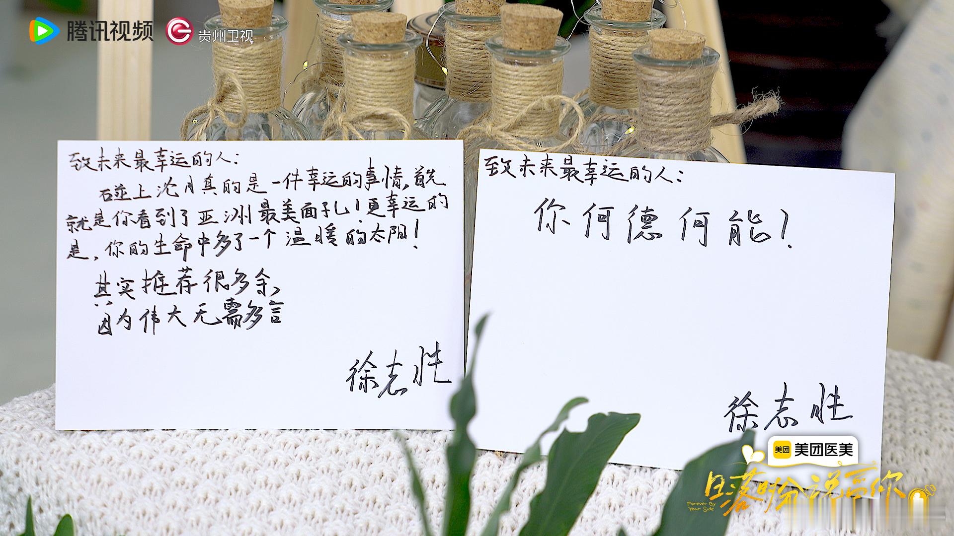 沈月说徐志胜是爱豆型男友日落时分说爱你 沈月在《日落时分说爱你》陪看里给徐志胜的