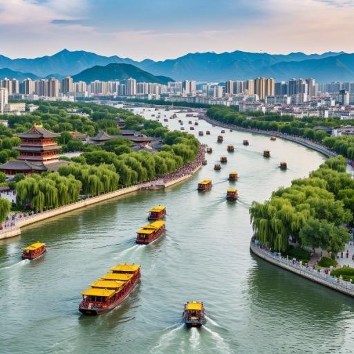 秦凿郑国渠、隋开大运河，二者恰是治国智慧的正反注脚。郑国渠精准关涉关中农耕命脉，