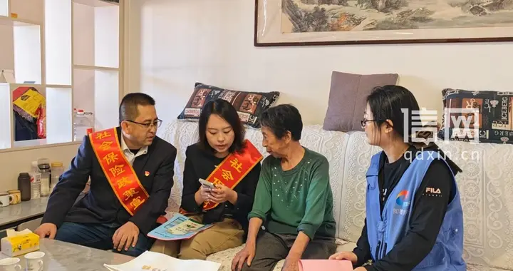 即墨区人社局社保服务进社区 打通便民服务“最后一公里”