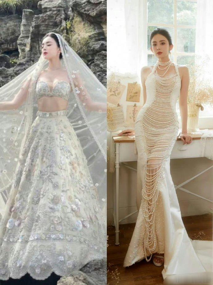 这婚纱普通人结婚应该不敢穿吧…… ​​​