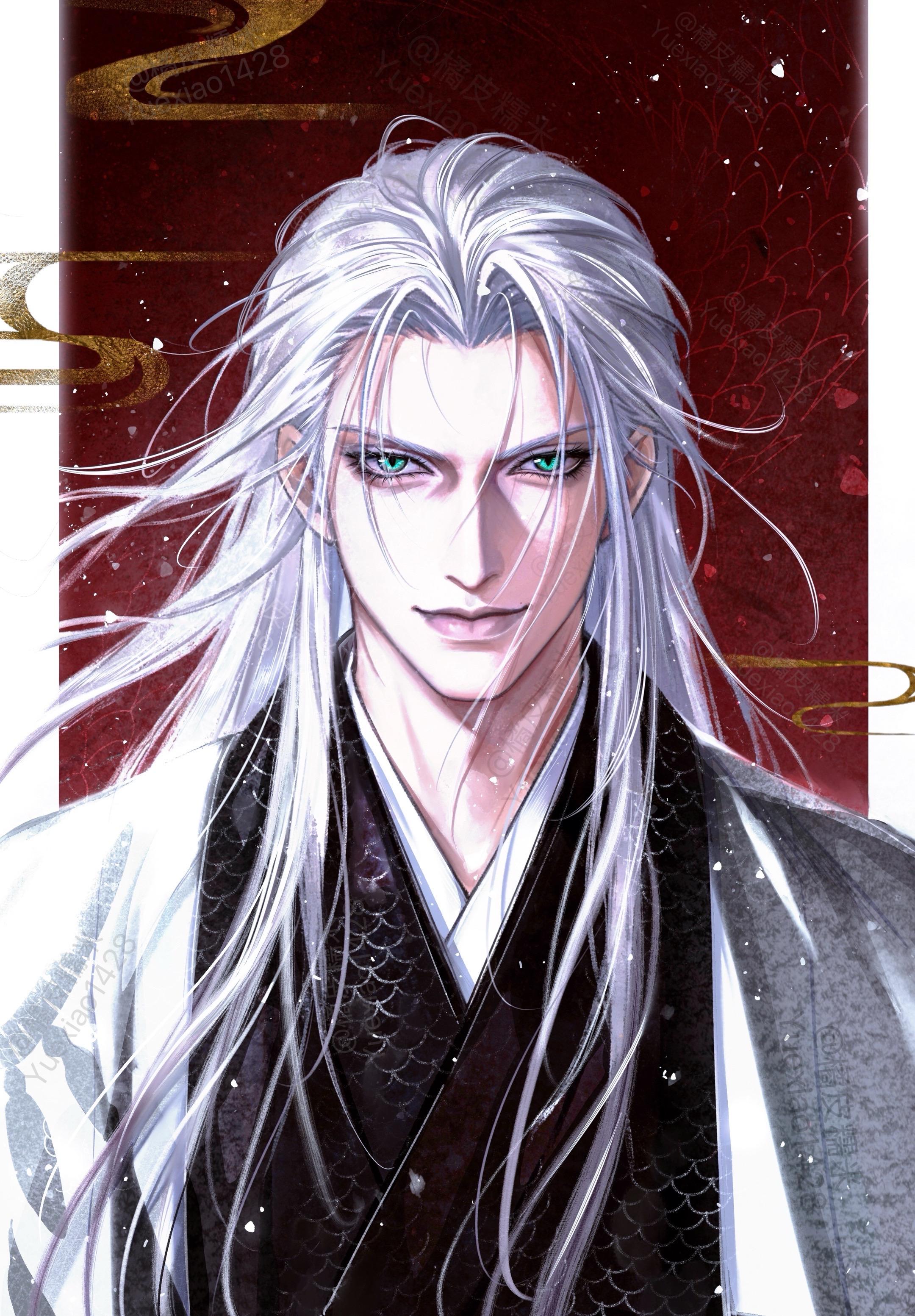 萨菲罗斯新年和服守男德版本。(⁎⁍̴̛ᴗ⁍̴̛⁎)我果然还是喜欢穿得整整齐齐的