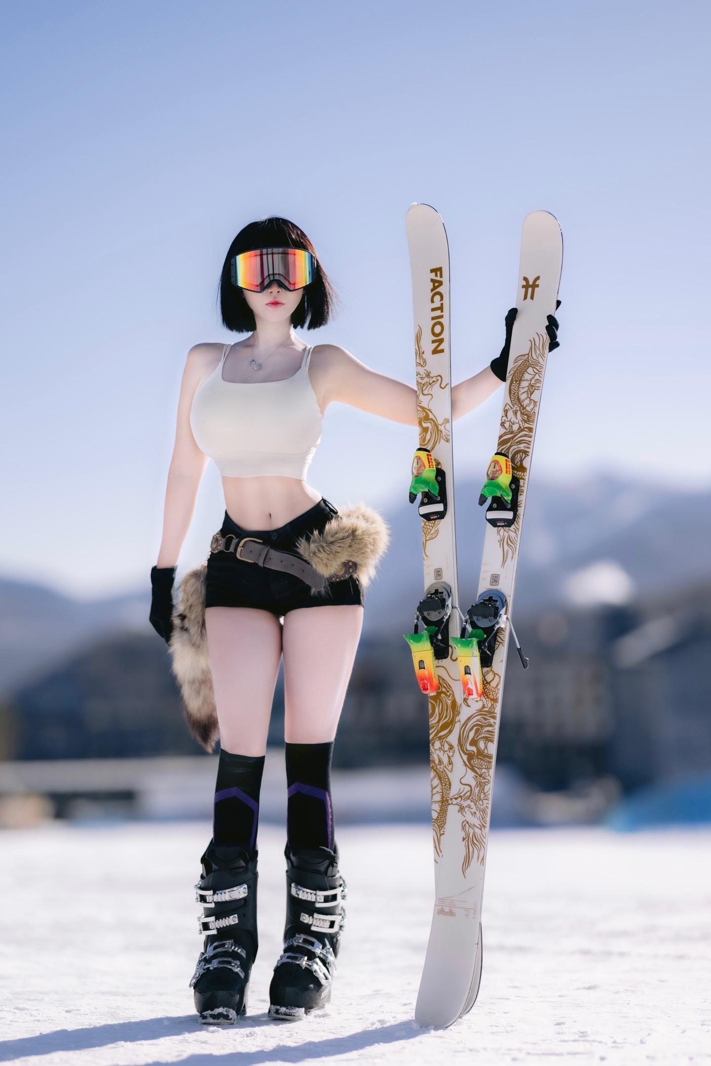 滑雪真的超帅。