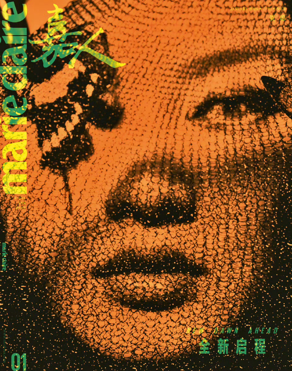 贺聪嘉人一月刊封面贺聪静水流深大片摄影：NICK YANG 