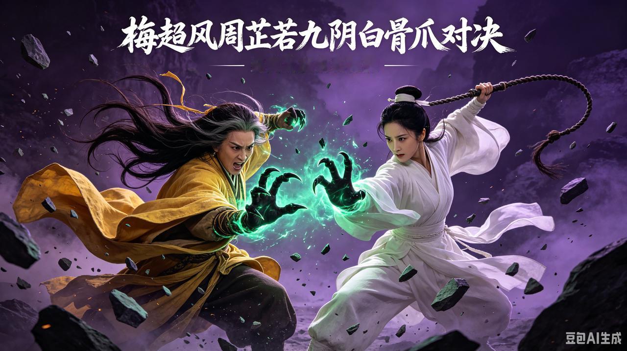 提到“九阴白骨爪”，就不得不提梅超风和周芷若，各位大侠认为，这两位对决，谁会赢呢