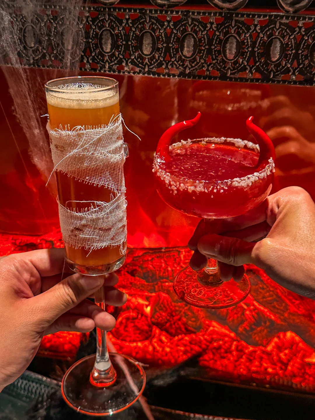 呼和浩特探店｜🎃这家酒吧万圣节氛围好🉑‼️