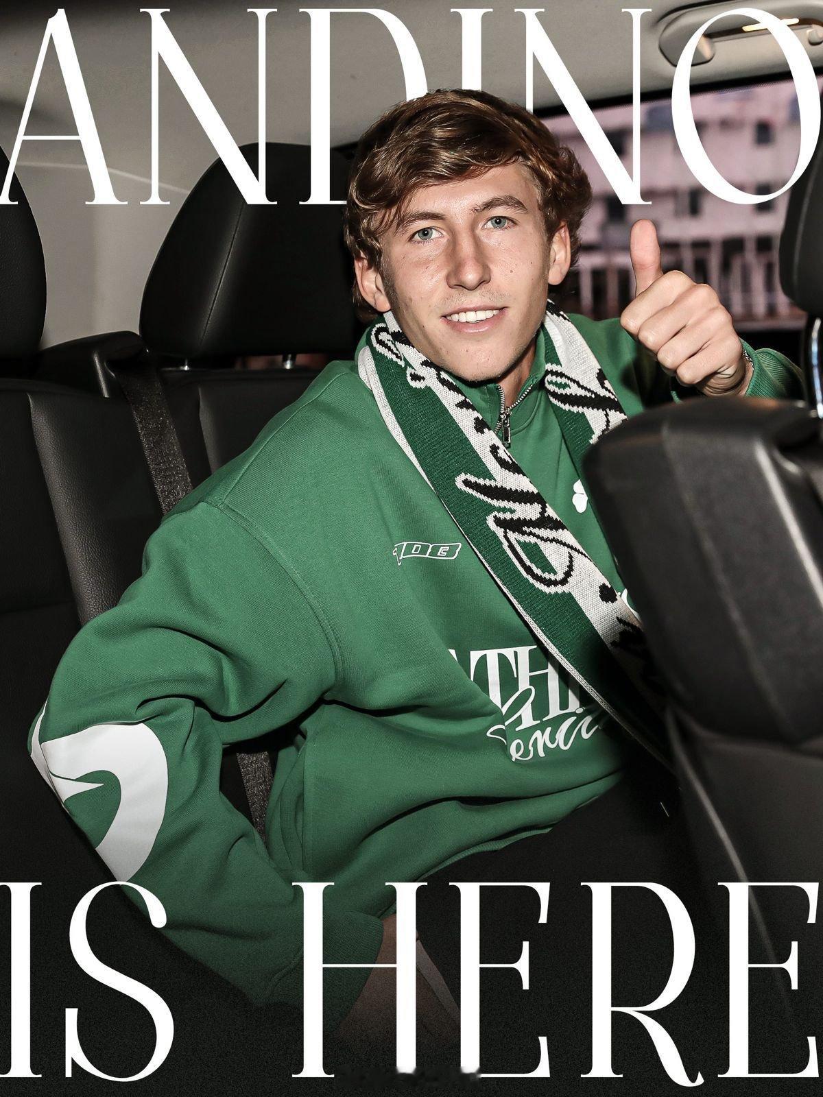 希腊俱乐部帕纳辛奈科斯宣布从阿根廷🇦🇷戈多伊·克鲁斯签下球员桑蒂诺·安迪诺。