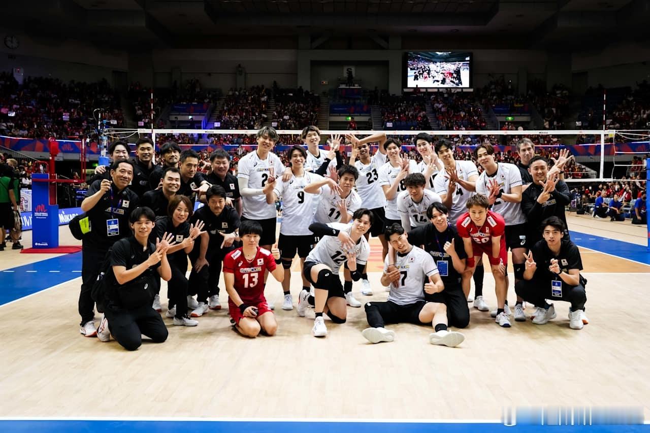 2025世界男排联赛 ⚪️🔴 24年VNL亚军-日本男排冲击4强失败，最终位列