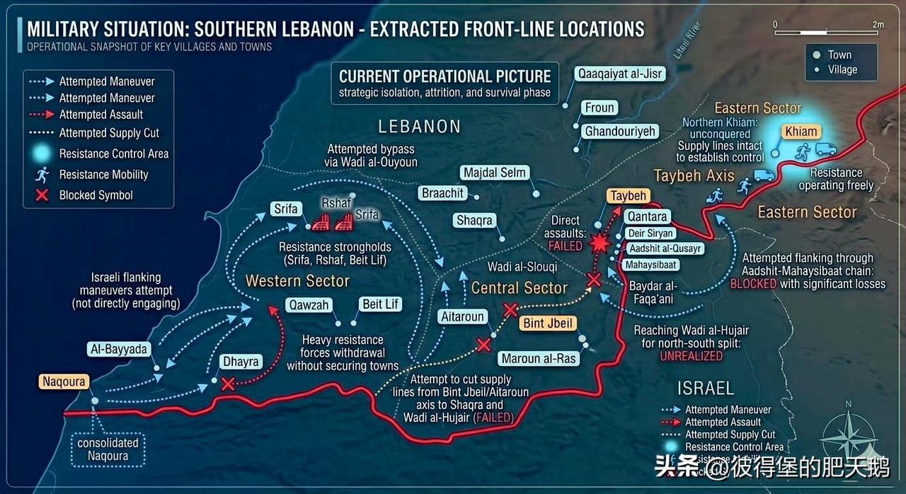 关注一下真主党武装抵抗以色列法西斯入侵黎巴嫩南部的战况。
黎巴嫩南部前线最新动态