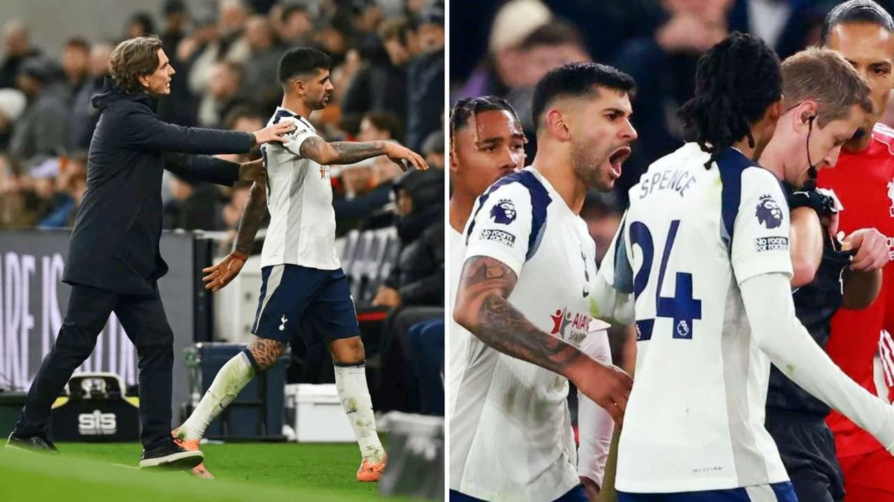 英足总官方公告：罗梅罗在比赛被红牌罚下后，存在行为不当的情况。
具体包括未及时离