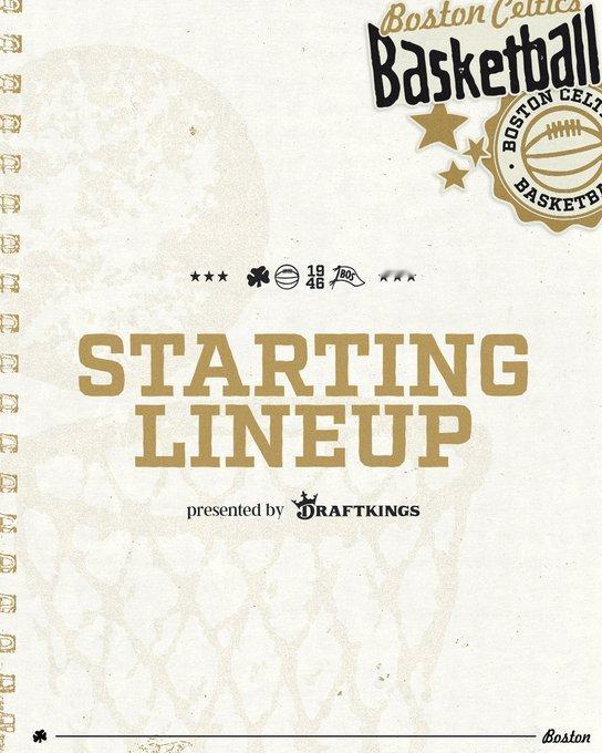 首发阵容⤵️☘️ 普里查德☘️ 布朗☘️ 豪瑟☘️ 沙伊尔曼☘️ 克塔波士顿凯尔