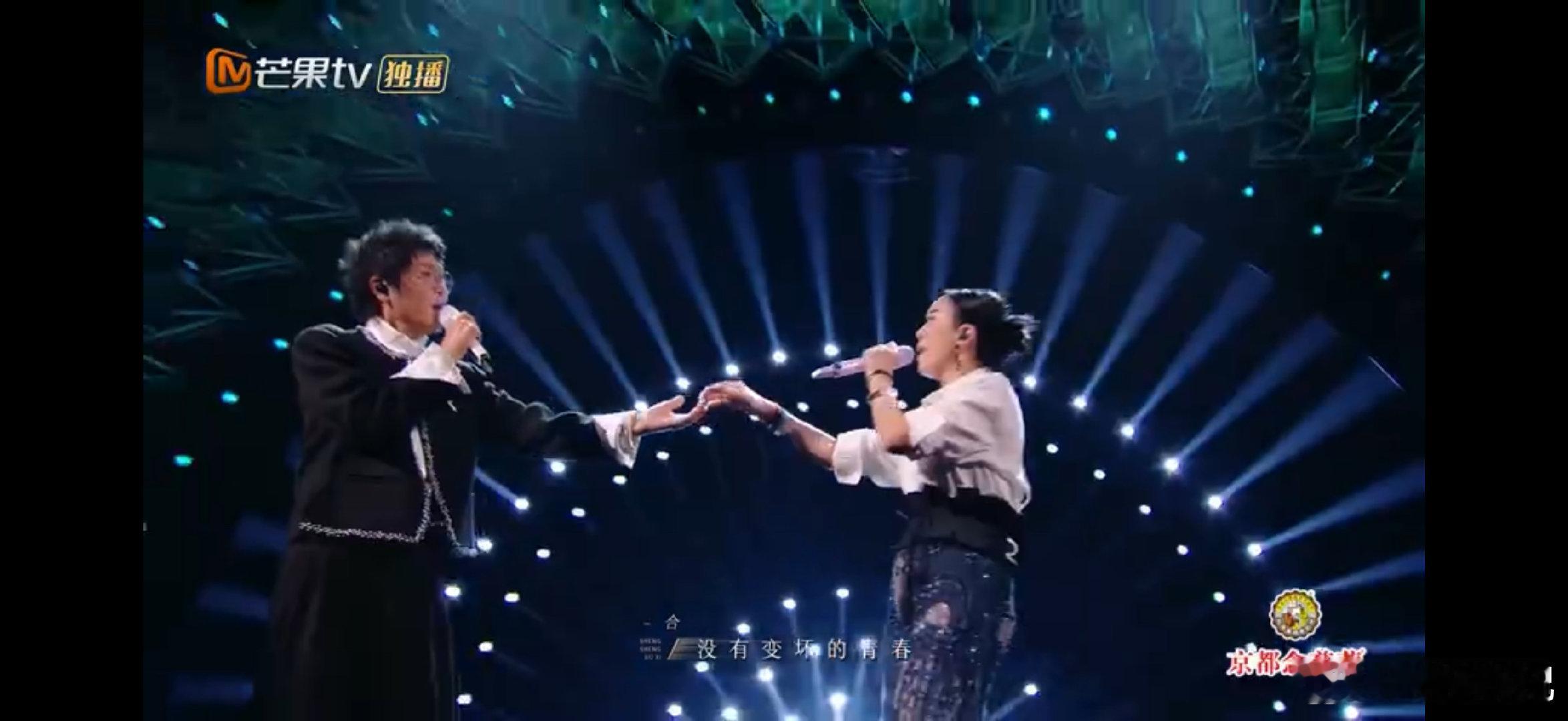 那英孙楠一开口梦回少年包青天 声生不息 声生不息的舞台，那英孙楠用《只要有你》告