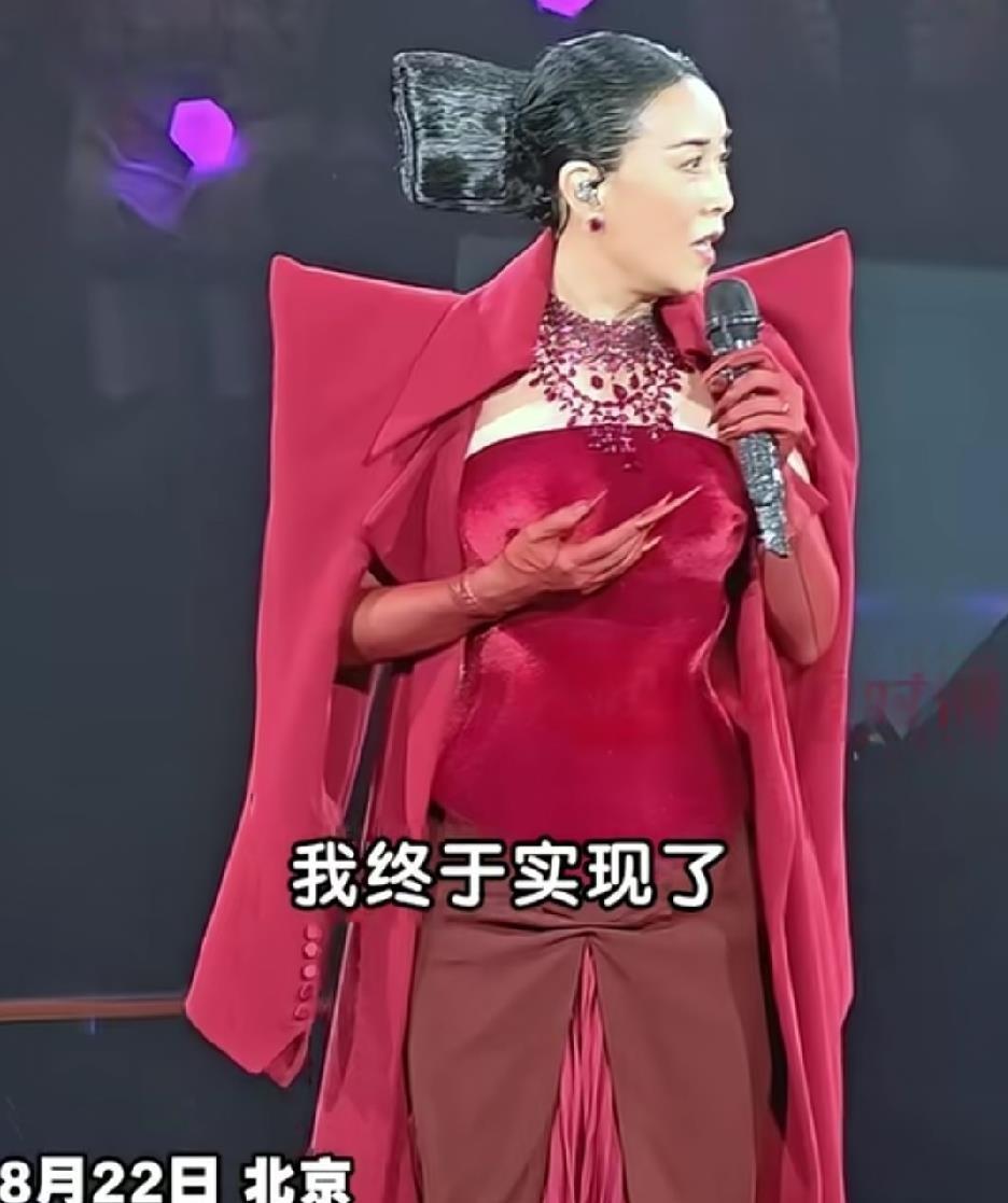那英北京演唱会这套造型，直接把“实力派”和“雷人”两个字焊死在同一个人身上了。