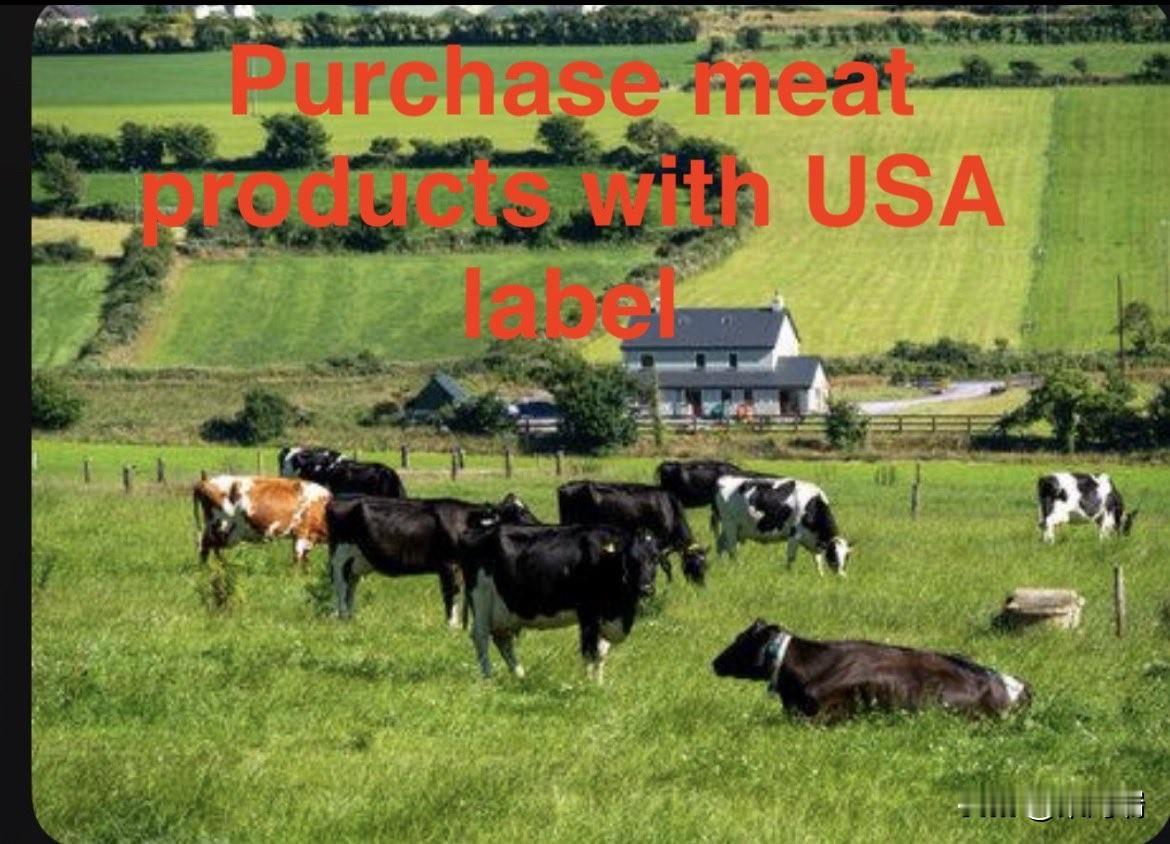 从 1 月 1 日起，所有在美国饲养、屠宰和加工的牛肉、家禽和猪肉产品都将贴有美