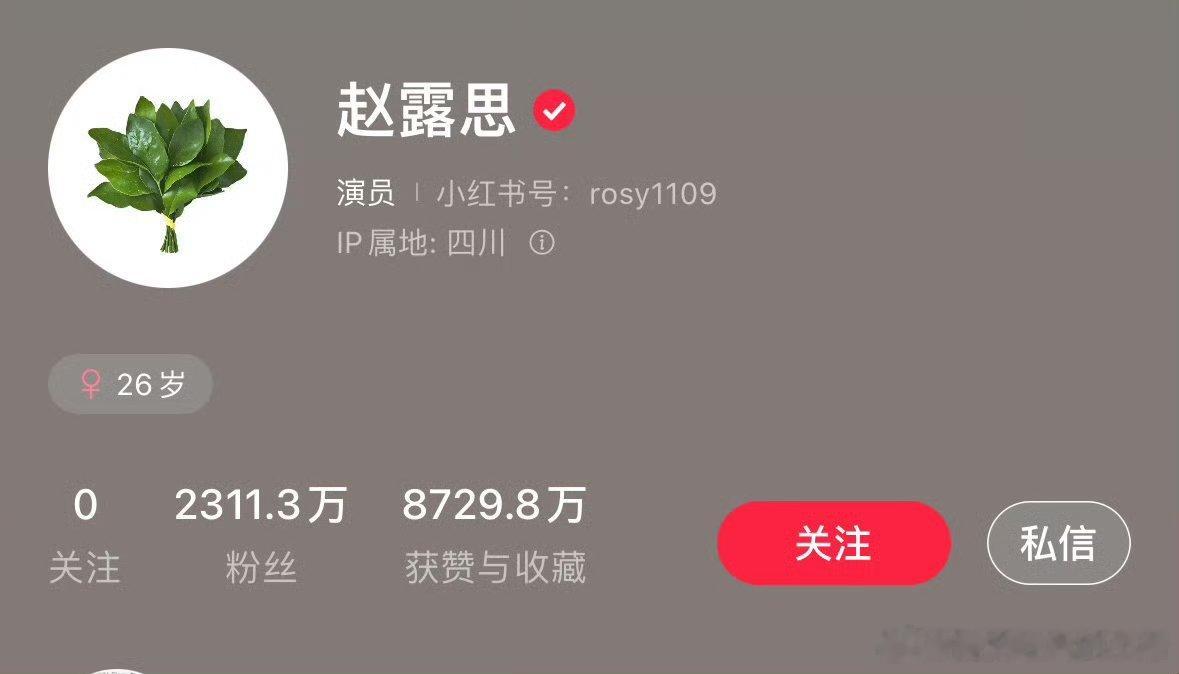 赵露思社交平台换头像了，柚子叶，这是要驱谁？ ​​​