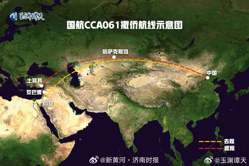 【#中国飞机炮火中逆行至黎巴嫩撤侨#】#多国飞机绕行中东空域# 根据全球飞机实时