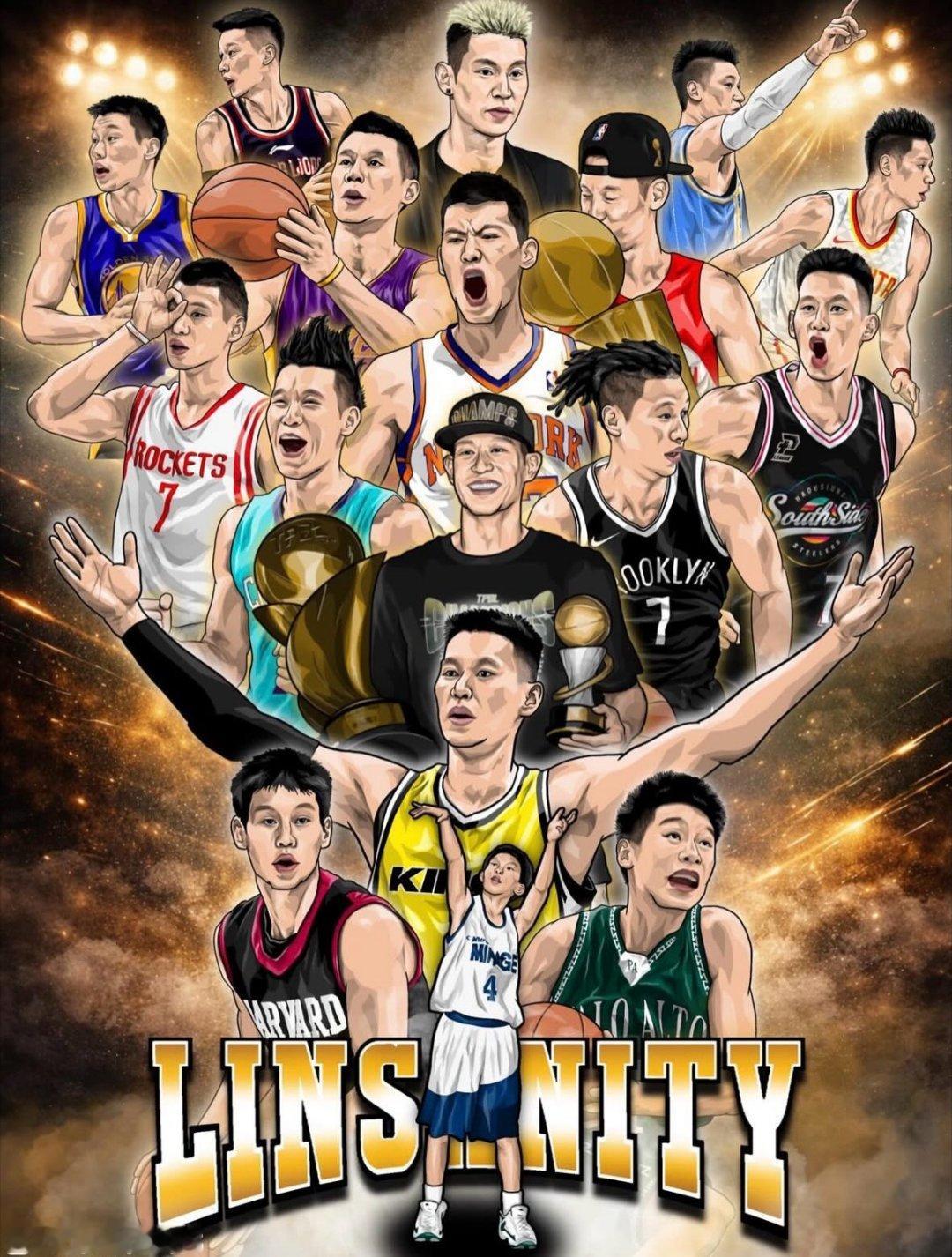 这18张图概括了Jeremy Lin颇具传奇色彩的职业生涯，NBA生涯始于勇士，