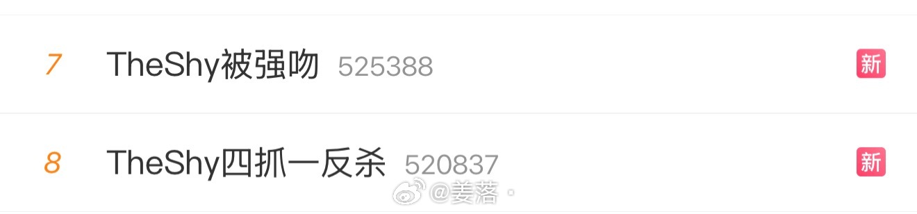 这个热搜顺序像是被强吻然后提爱思反杀了他