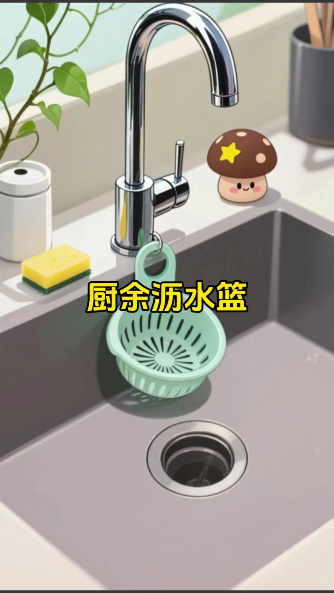 好物种草 好产品一起分享 沥水篮 实用 可挂式