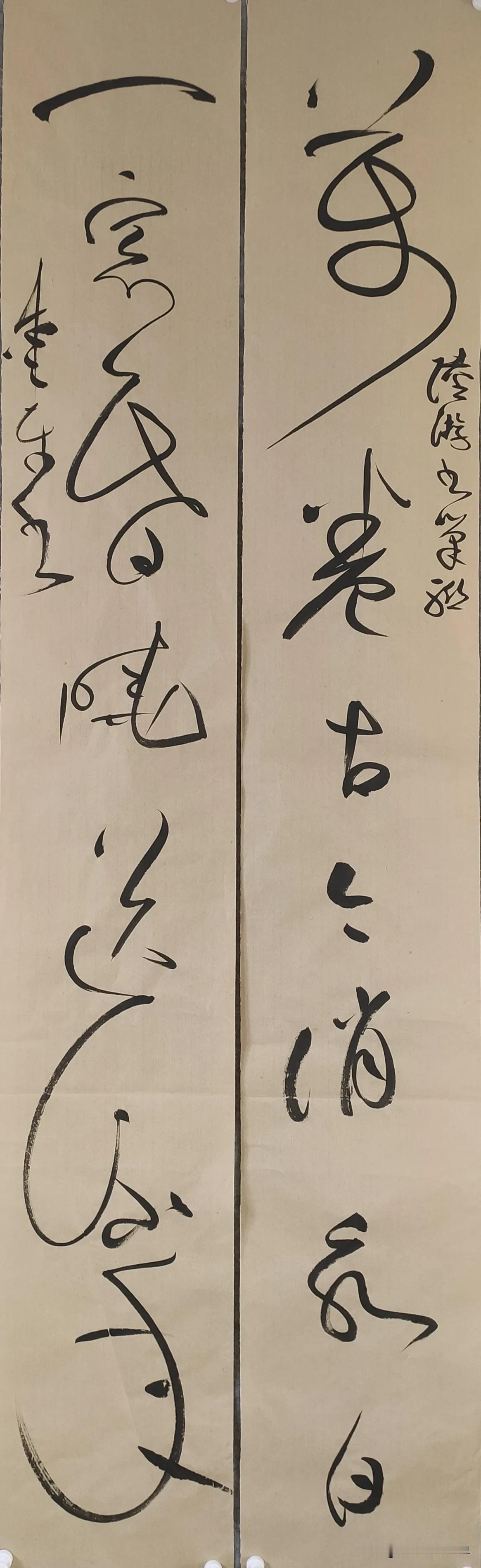 狂草楹联
楹联 书法欣赏 书法