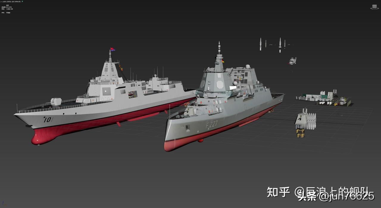 据德国媒体报道，还在研制中的F-127型护卫舰火力配置被修改，主要是垂发单元由6