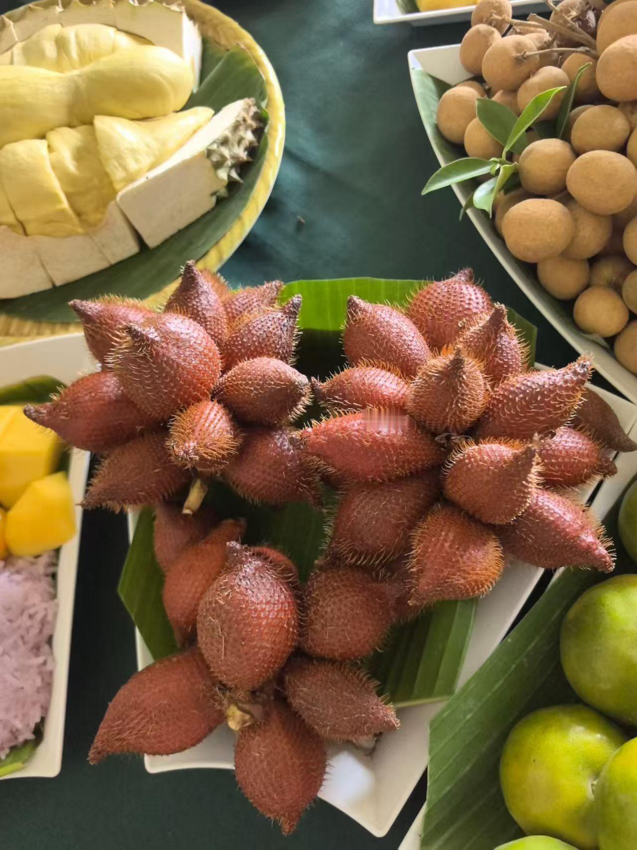 热带水果拼盘，色彩缤纷，清新诱人！🍍🥭🥥🥝