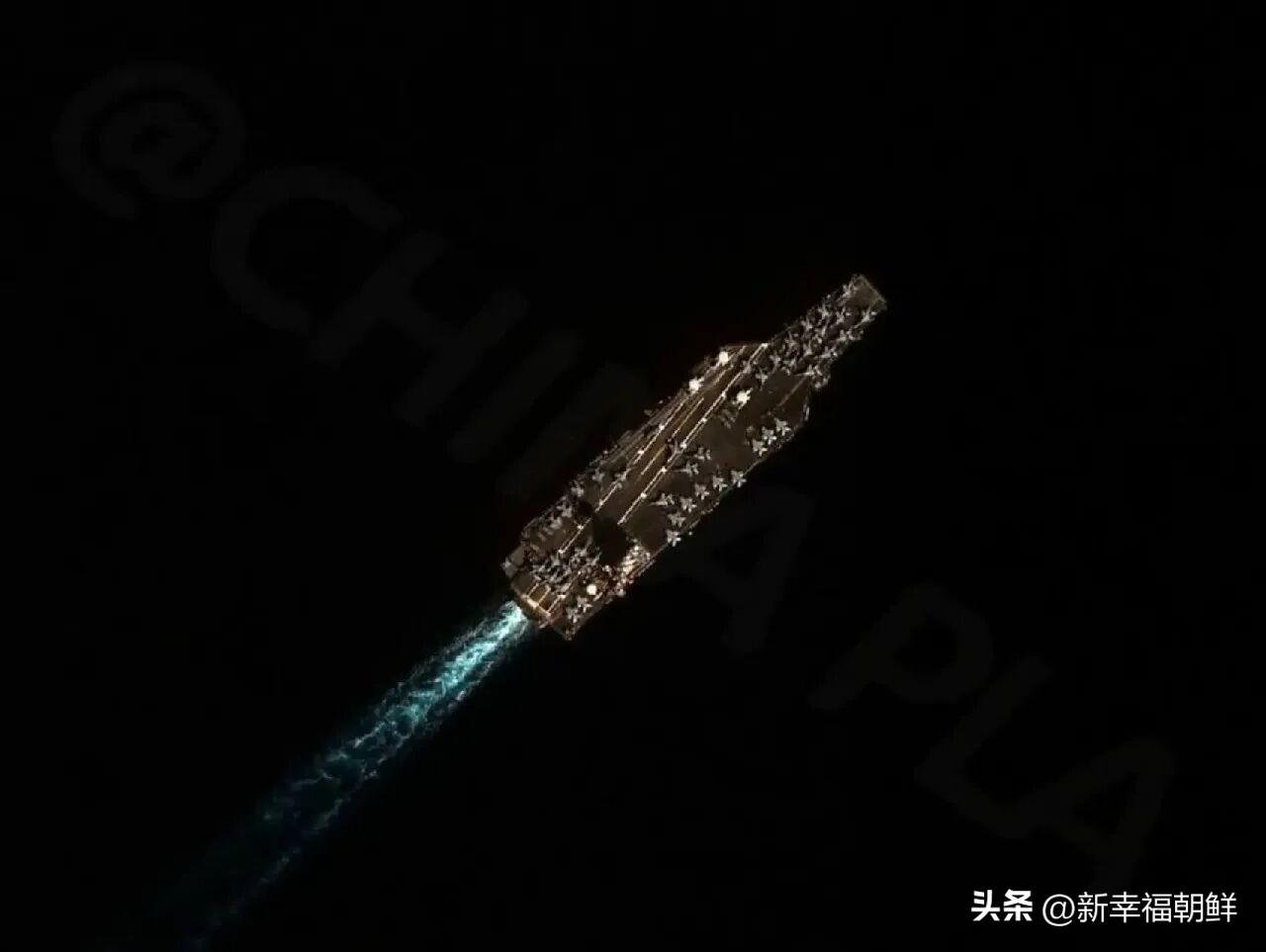 “法塔赫”导弹在击中美国航空母舰前一秒所见景象。

法塔赫导弹在撞击美国航空母舰