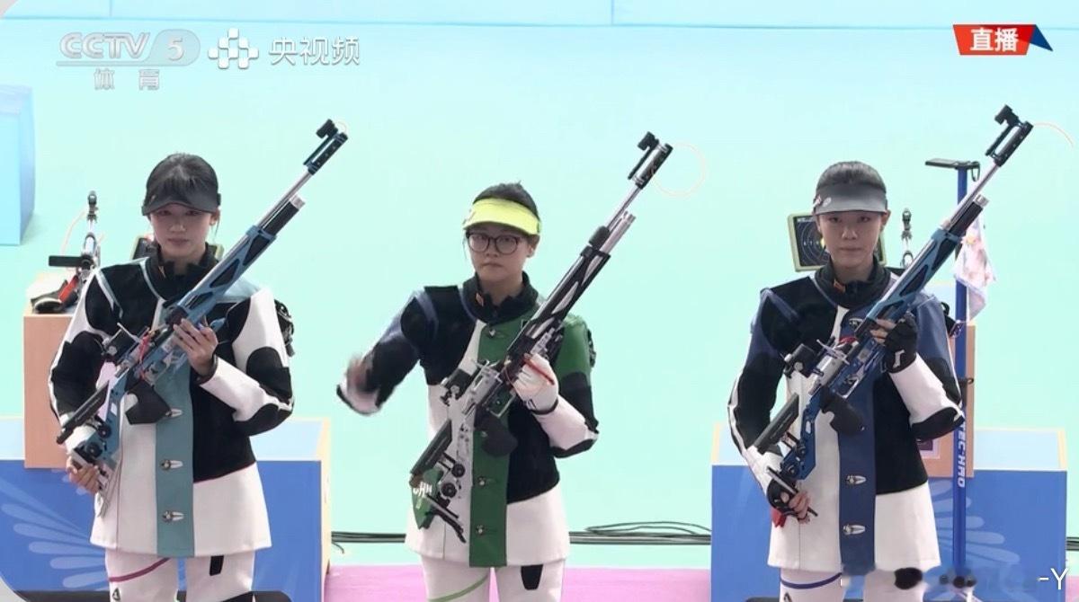 2025大湾区全运会女子10米气步枪金牌🥇——韩佳予（浙江）银牌🥈——颜金婧