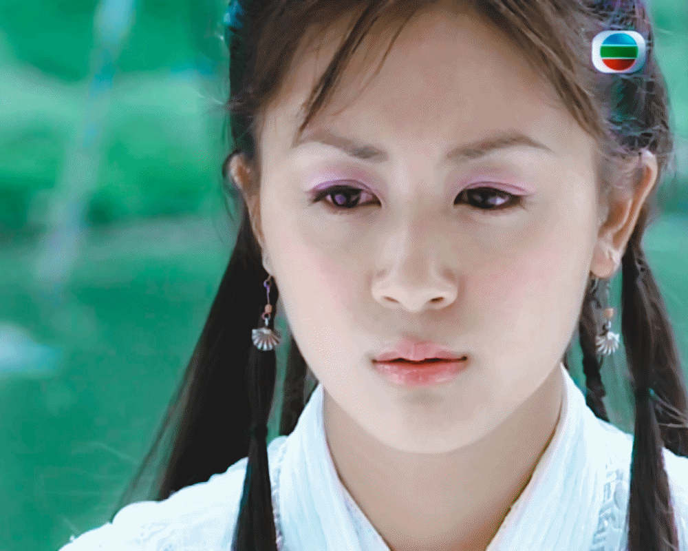 TVB  《大唐双龙传》 唐宁·师妃暄谁懂唐宁在这部剧里真的好美好仙唐宁港剧tv