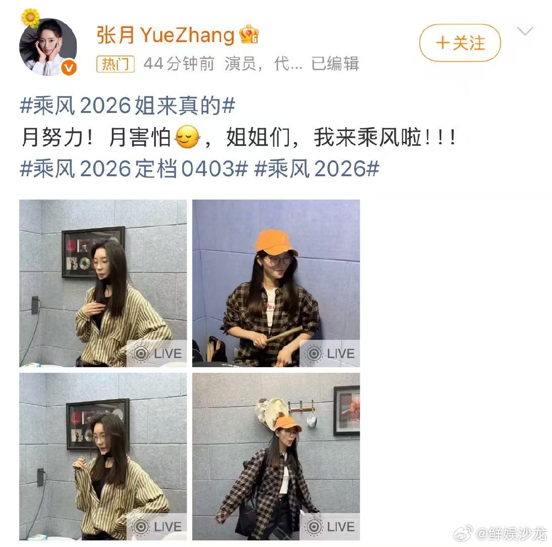 乘风2026嘉宾阵容乘风2026每一张面孔都熟悉，每一种声音都动人，33位姐姐齐