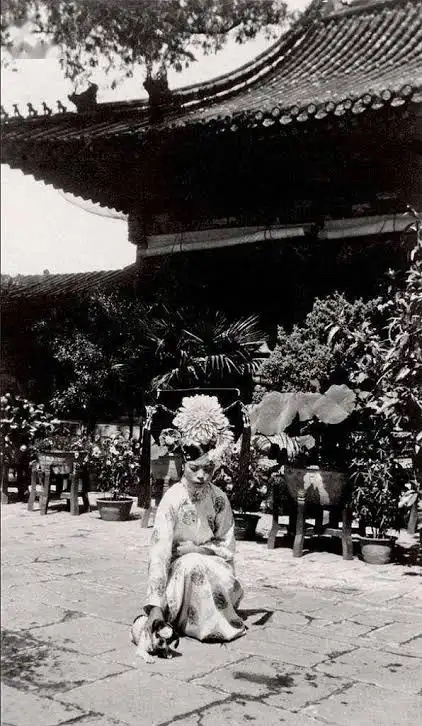 【来自投稿】淑妃时期的文绣（1909-1953），1931年她与溥仪离婚。溥仪曾