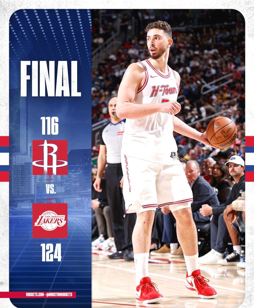 又是一场典型的火箭式输球！
今天第四节的火箭真的是没眼看，第三节带来的惊喜最后都