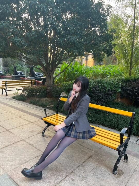 不愧是jk！我穿都好看！