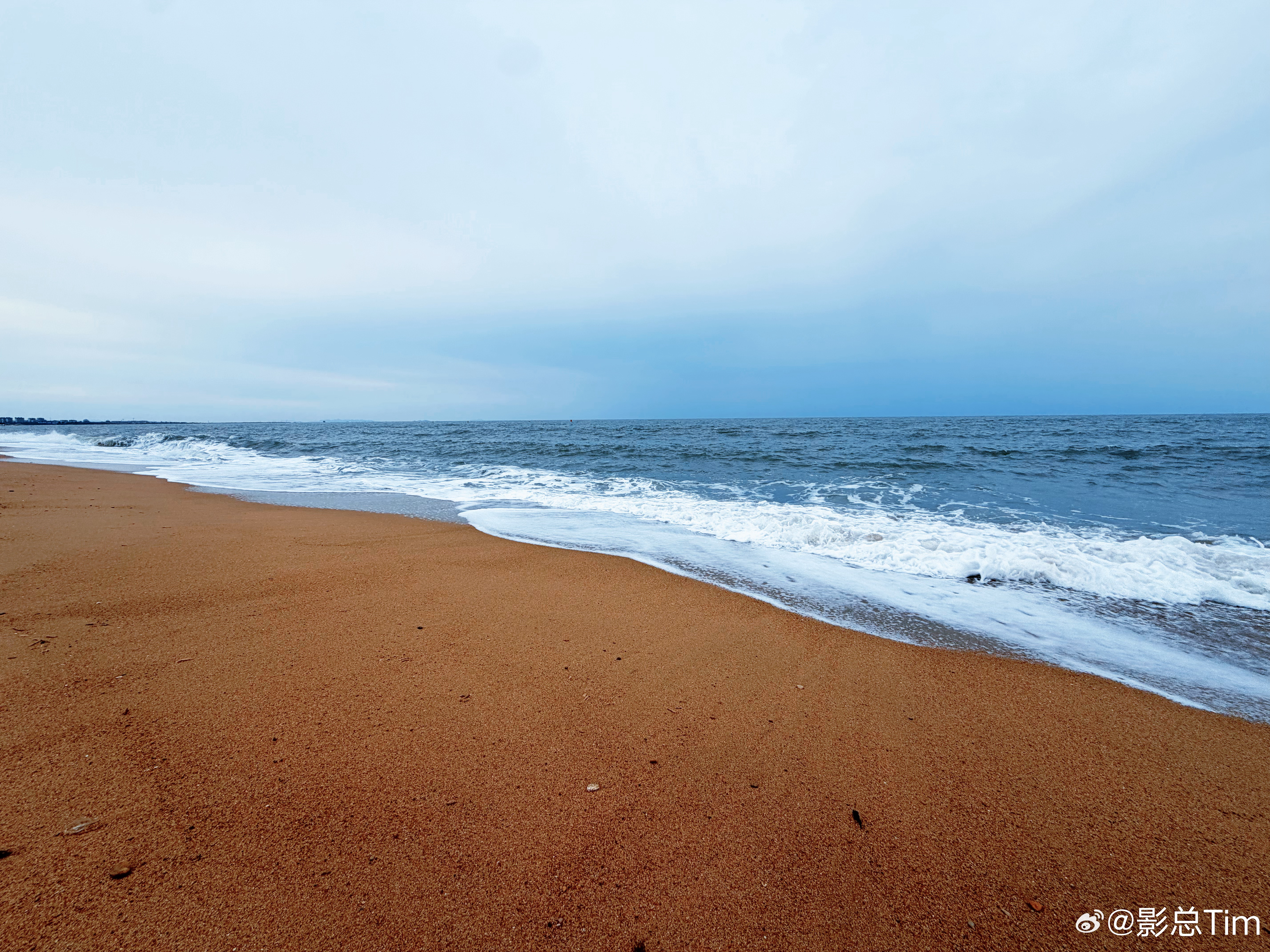 山东的海是蓝的[哈哈]比浙江的海好看 ​​​