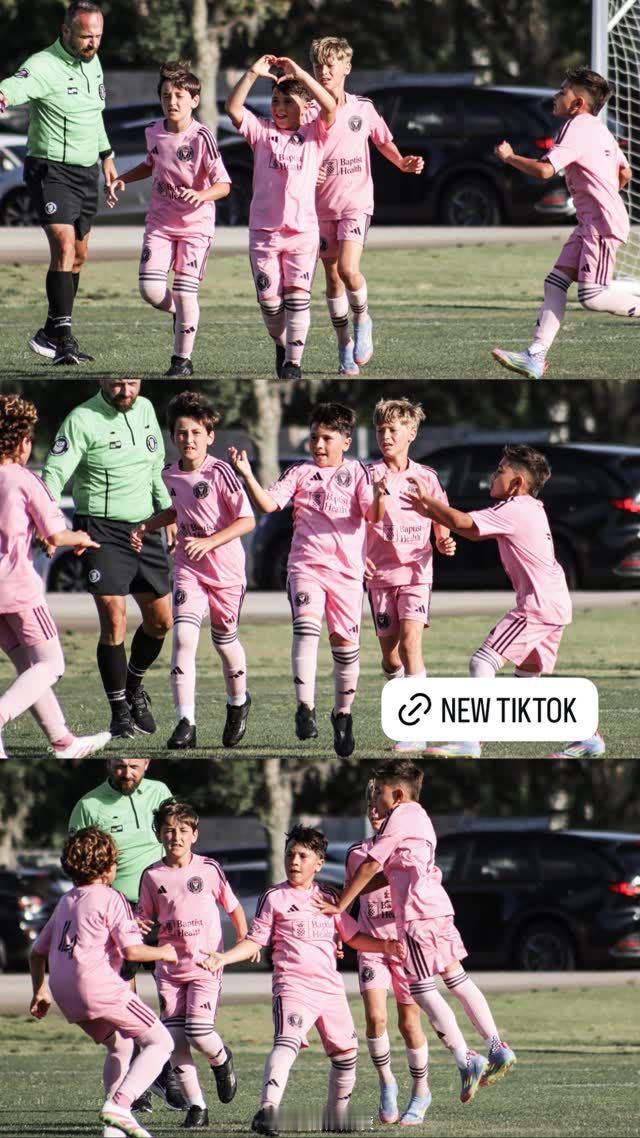 梅西[超话]迈阿密u10 ❤️宝宝真棒 ​​​