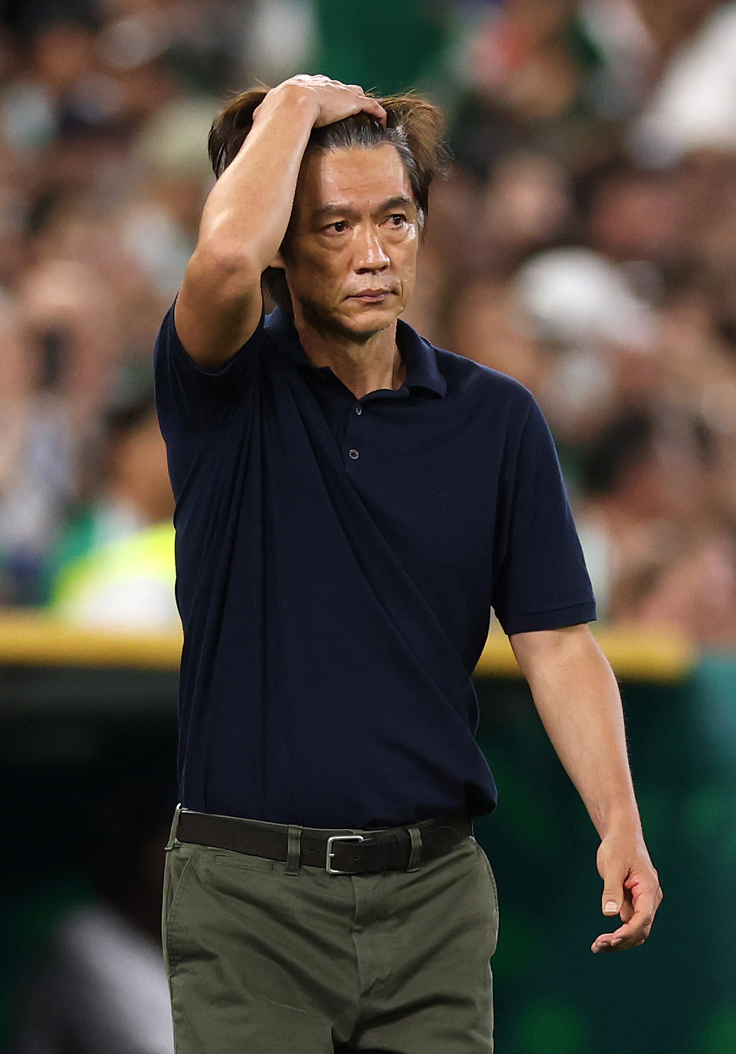 韩国主帅赛后揽责给韩国算分 世界杯小组赛A组第3轮，韩国0-1不敌南非，跌至小组